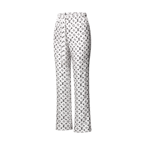 Monogram Pajama Pants in Women's Ready-to-Wear Trousers collections by Louis Vuitton (Product zoom)