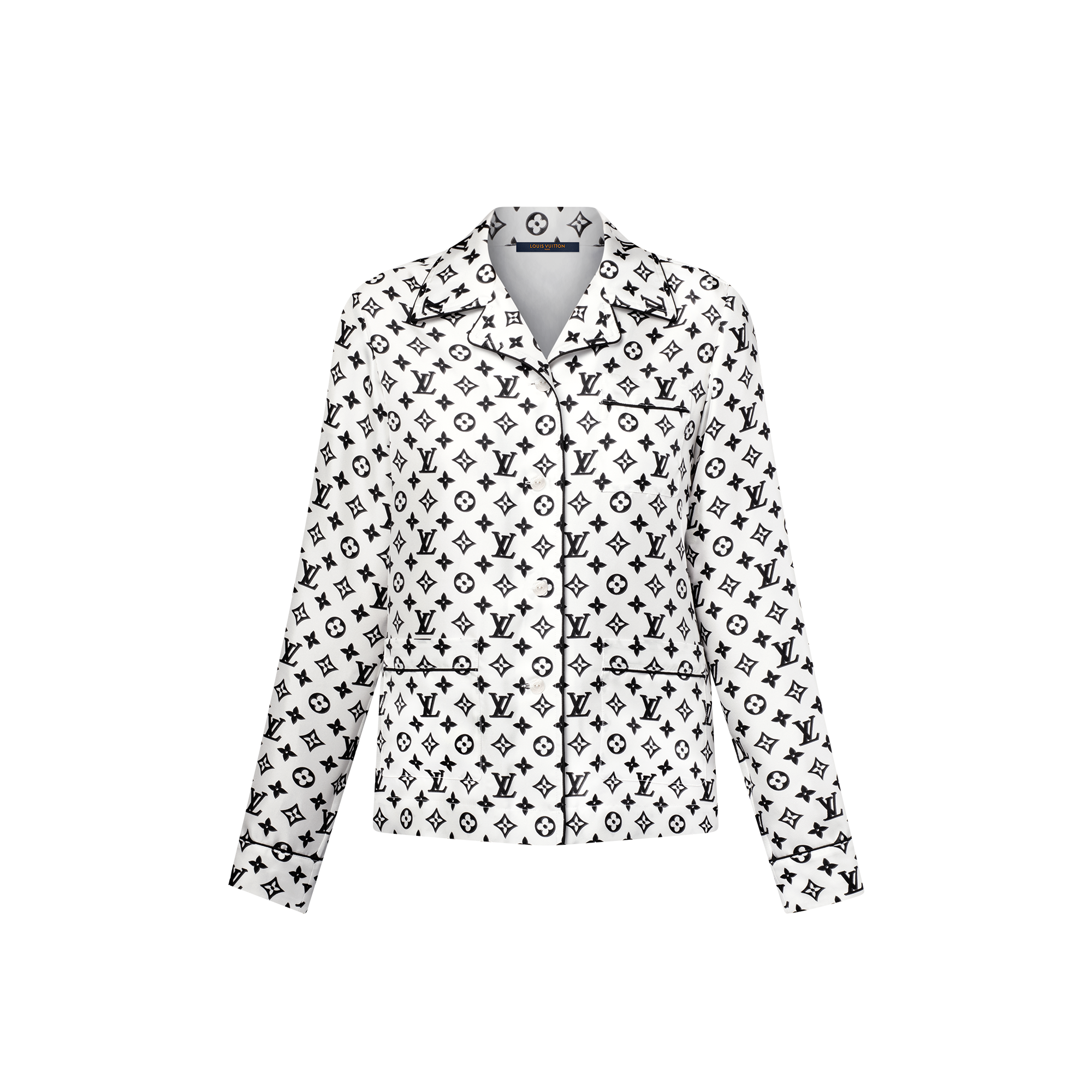 Monogram Pajama Shirt  in Women