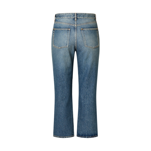 Monogram Patch Jeans in Women's Ready-to-Wear Trousers collections by Louis Vuitton (Product zoom)