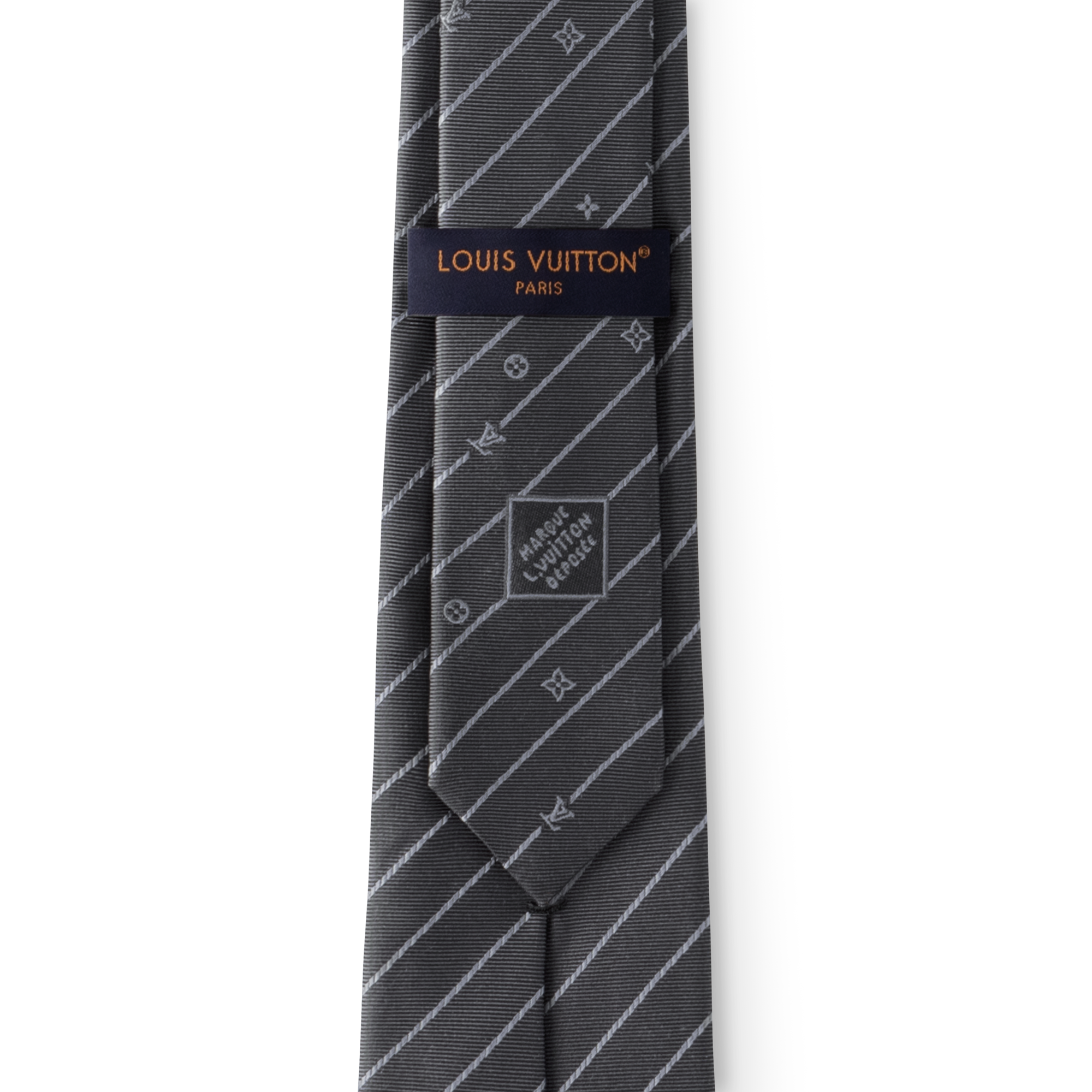 Monogram Pinstripes Tie S00 in Men