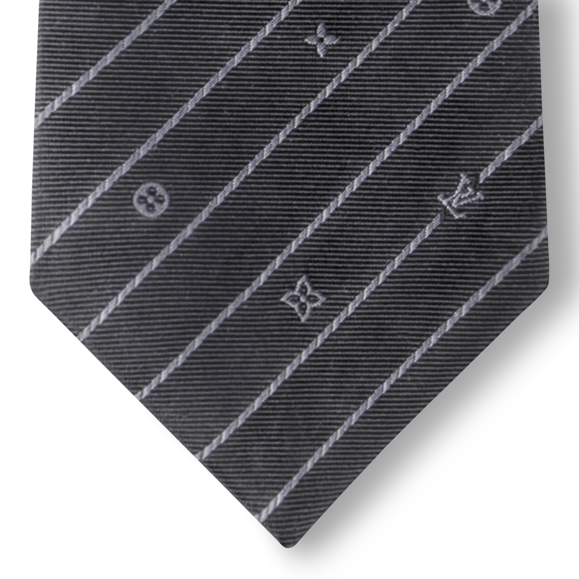 Monogram Pinstripes Tie S00 in Men