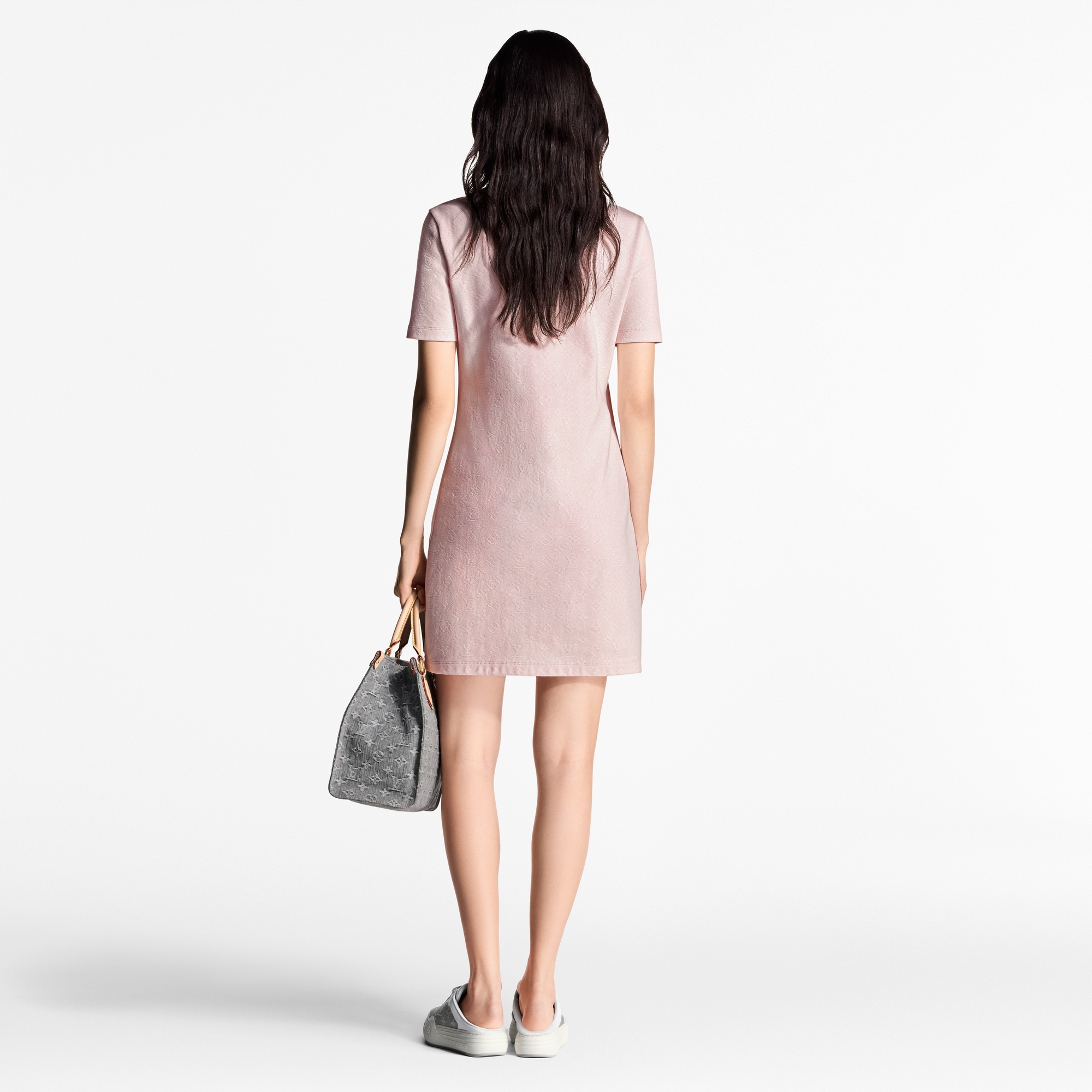Monogram Piqué Polo Dress   in Women