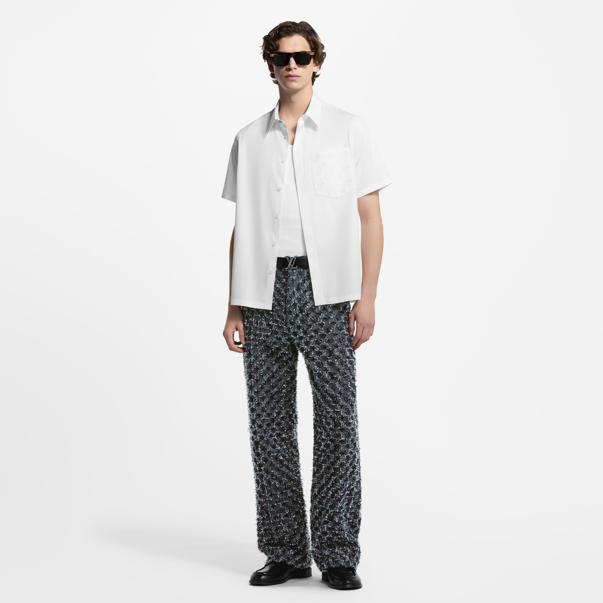 Monogram Pocket Short-Sleeved Shirt  in Men