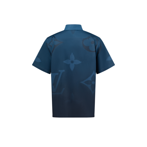 Monogram Printed Short-Sleeved Shirt in Men's Ready-to-Wear Shirts collections by Louis Vuitton (Product zoom)