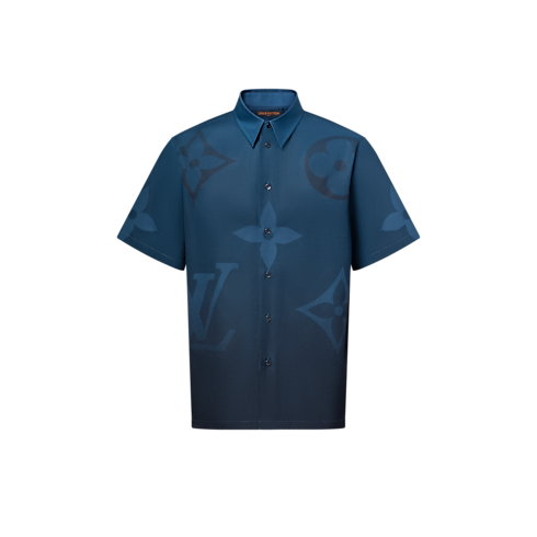 Monogram Printed Short-Sleeved Shirt in Men's Ready-to-Wear Shirts collections by Louis Vuitton (Product zoom)