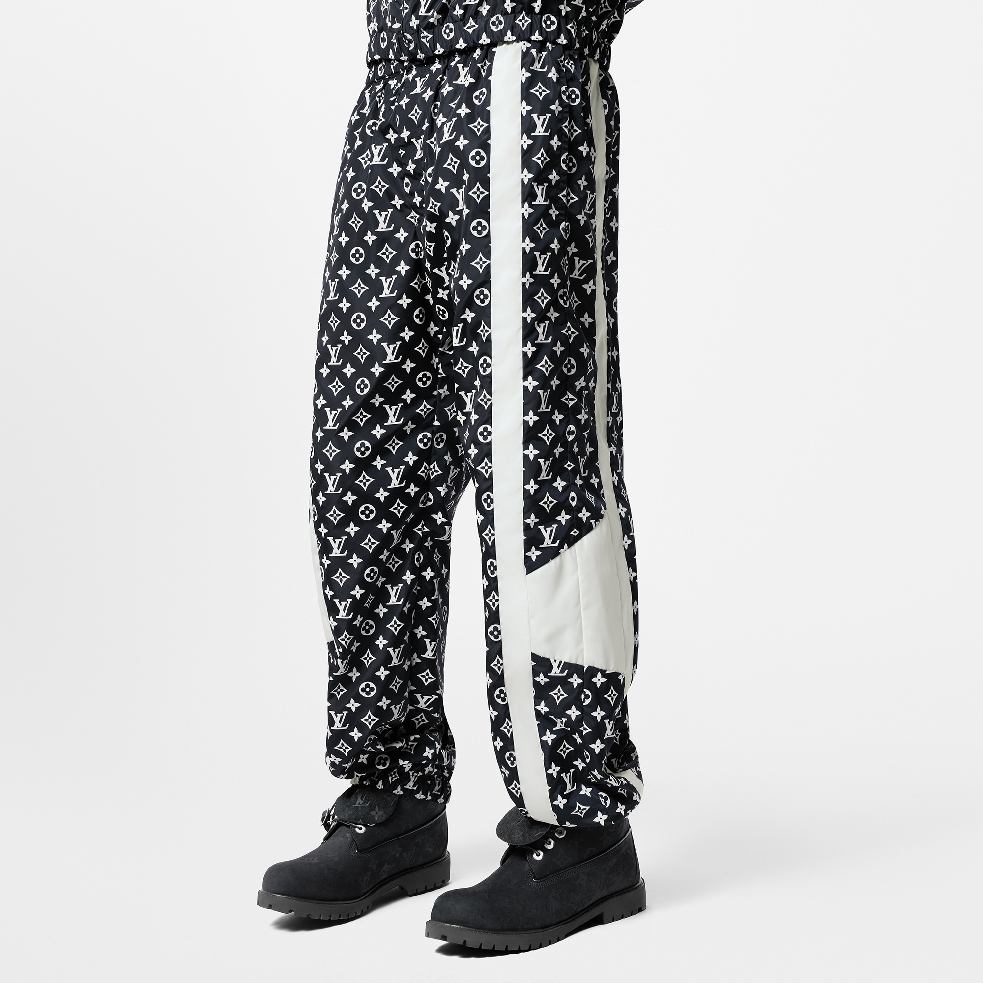 Monogram Printed Technical Track Pants  in Men