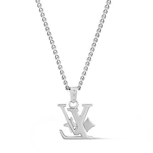 Monogram Row Pendant S00 in Men's Fashion Jewelry Necklaces and Pendants collections by Louis Vuitton (Product zoom)