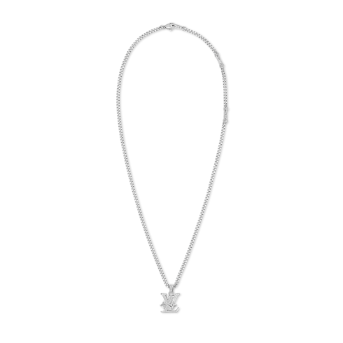 Monogram Row Pendant S00 in Men's Fashion Jewelry Necklaces and Pendants collections by Louis Vuitton (Product zoom)