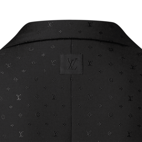 Monogram Satin Single-Breasted Pont Neuf Jacket in Men's Ready-to-Wear All Ready-to-Wear collections by Louis Vuitton (Product zoom)