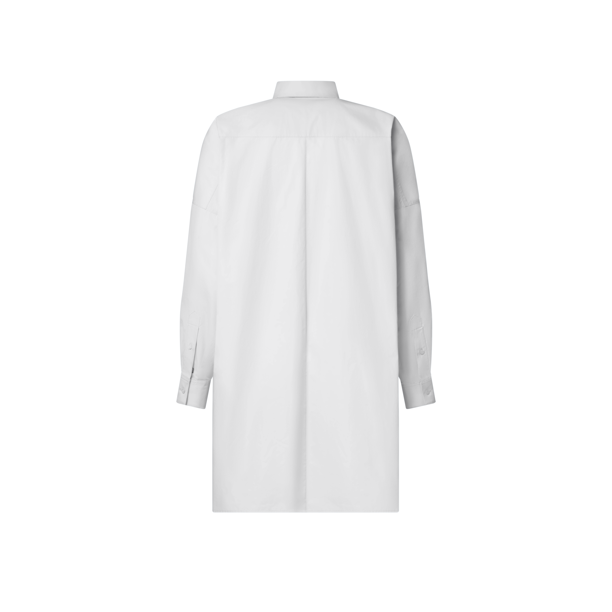Monogram Scarf Shirt Dress  in Women