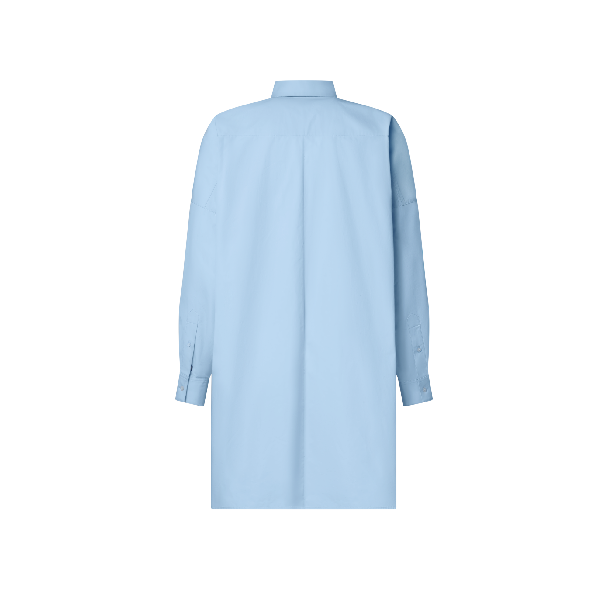 Monogram Scarf Shirt Dress  in Women