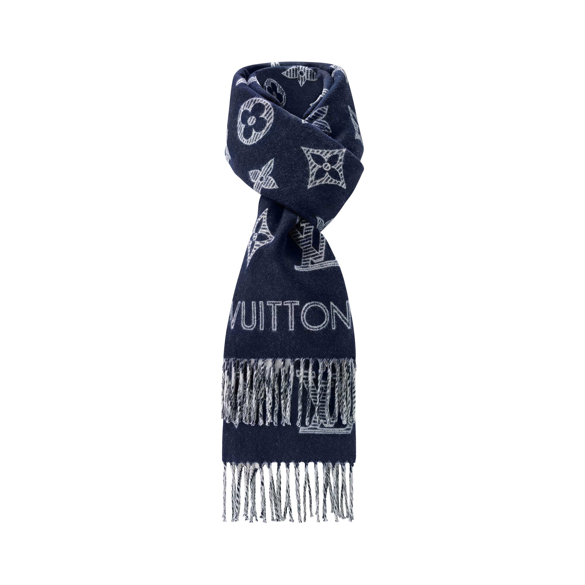 Monogram Shadow Scarf S00 in Men