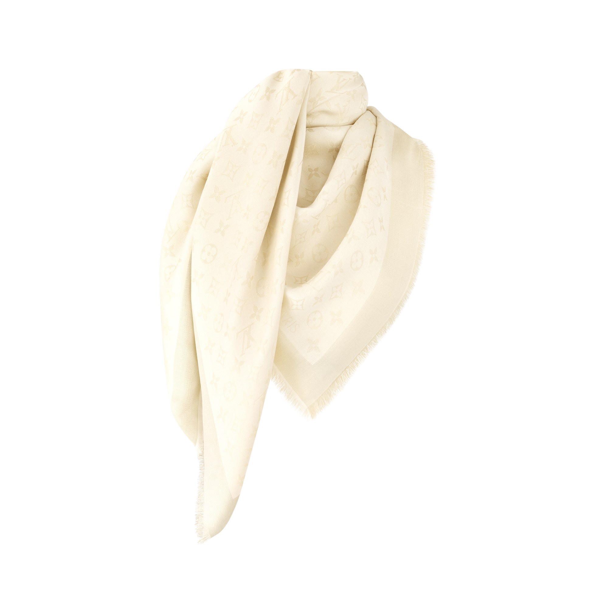 Monogram Shine Shawl S00 in Women