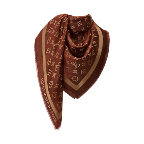 Monogram Shine Shawl S00 in Women's Accessories Shawls collections by Louis Vuitton (Product zoom)