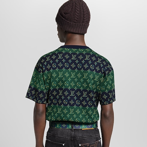 Monogram Short-Sleeved Crewneck in Men's Ready-to-Wear All Ready-to-Wear collections by Louis Vuitton (Product zoom)