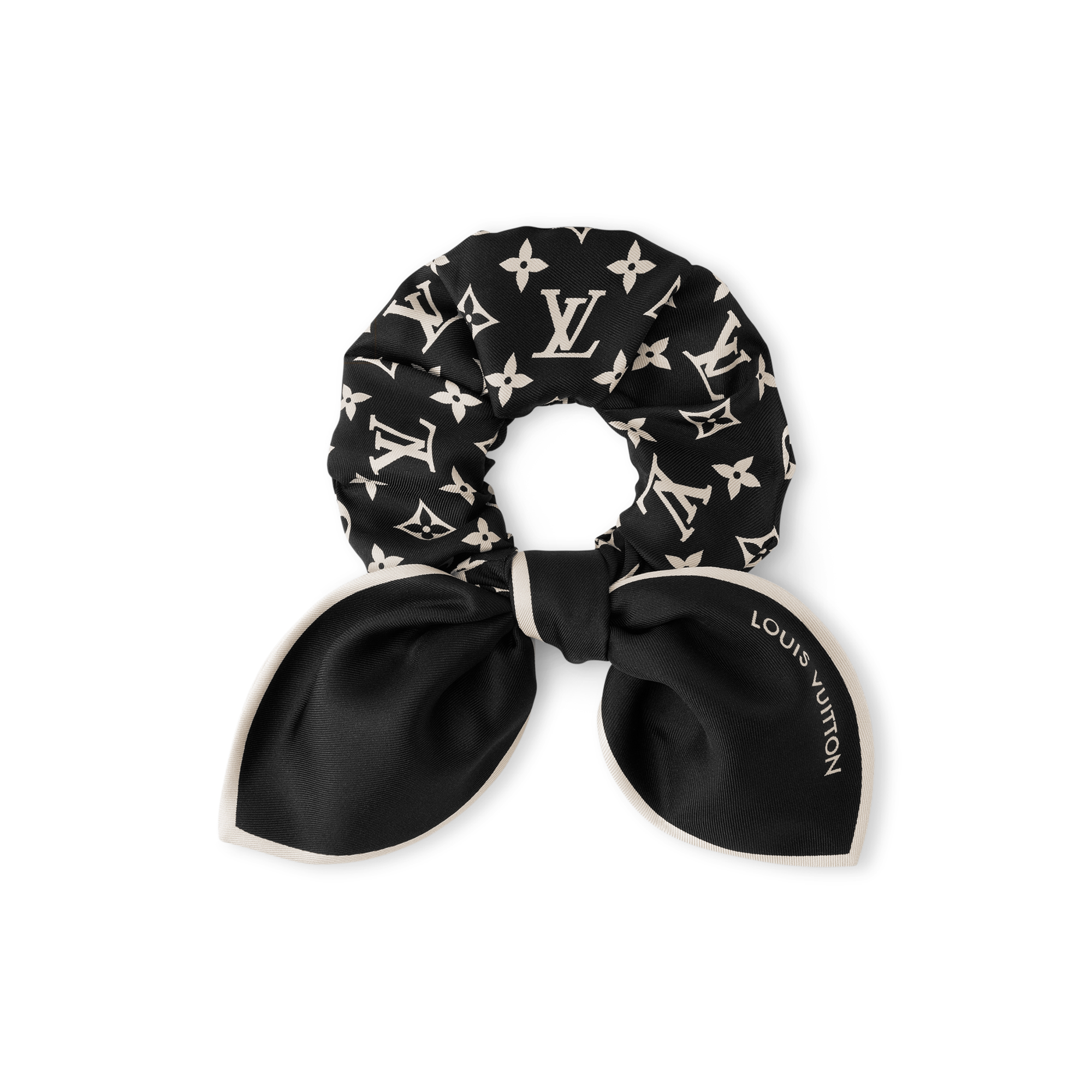 Monogram Silhouette Scrunchie S00 in Women