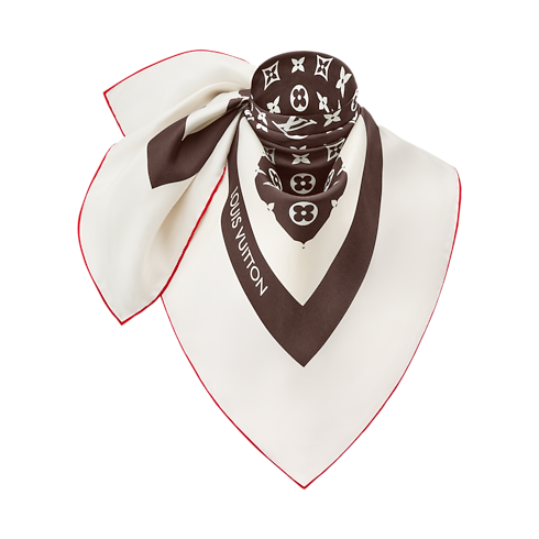 Monogram Silhouette Square 90 S00 in Women's Accessories Silk Squares and Bandeaux collections by Louis Vuitton (Product zoom)