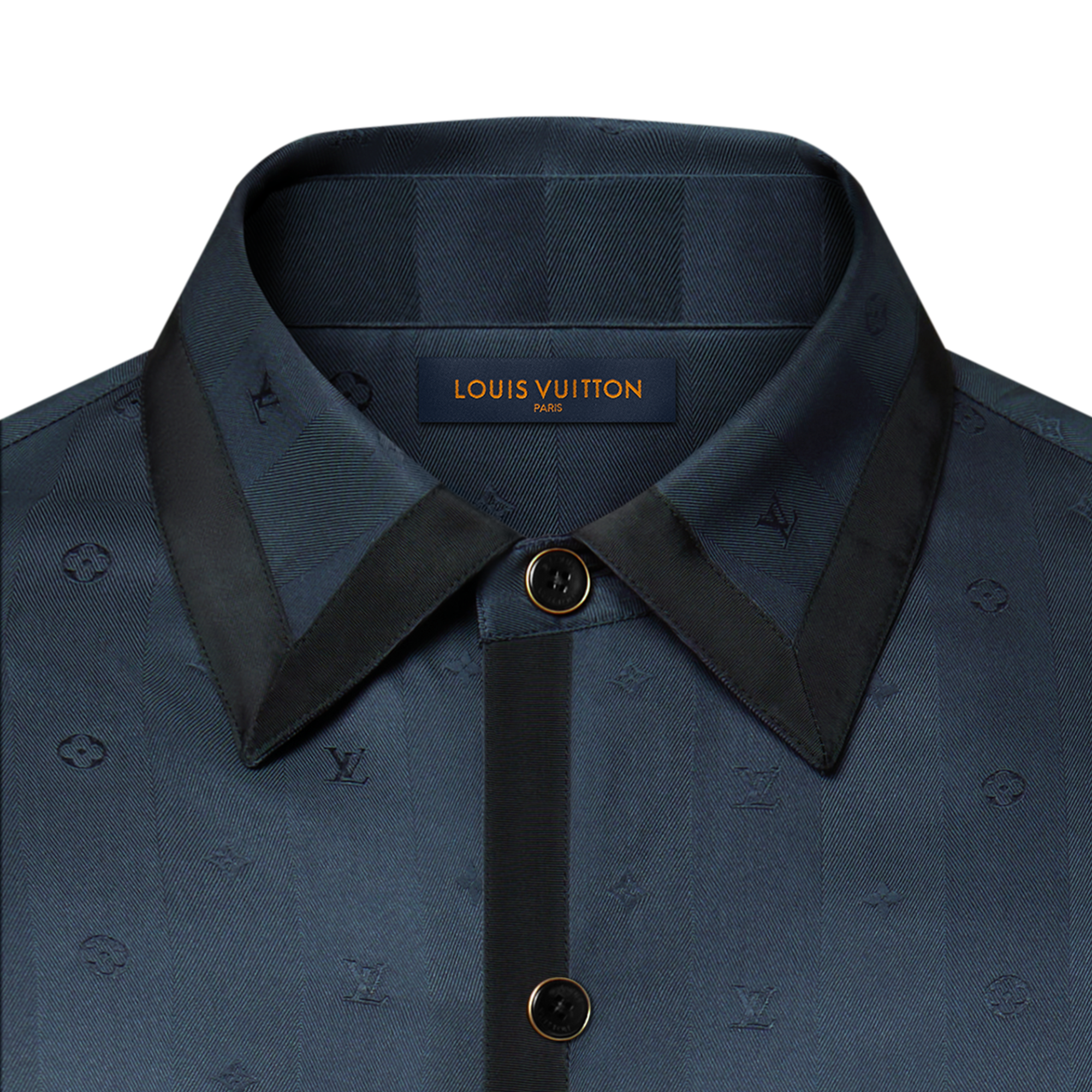 Monogram Silk Blend Pajama Shirt  in Men