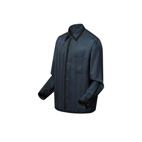 Monogram Silk Blend Pajama Shirt in Men's Ready-to-Wear All Ready-to-Wear collections by Louis Vuitton (Product zoom)
