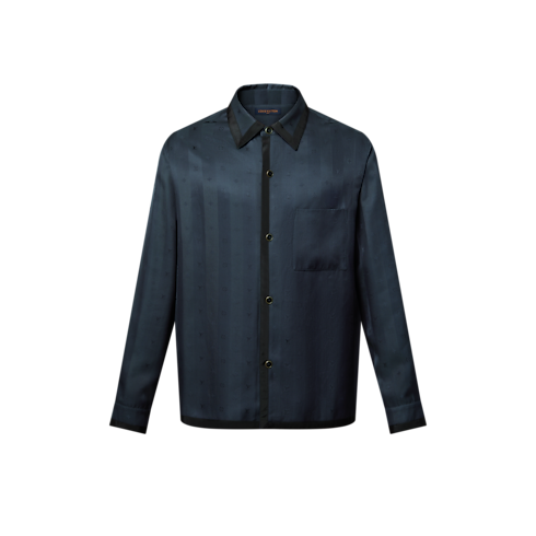 Monogram Silk Blend Pajama Shirt in Men's Ready-to-Wear All Ready-to-Wear collections by Louis Vuitton (Product zoom)