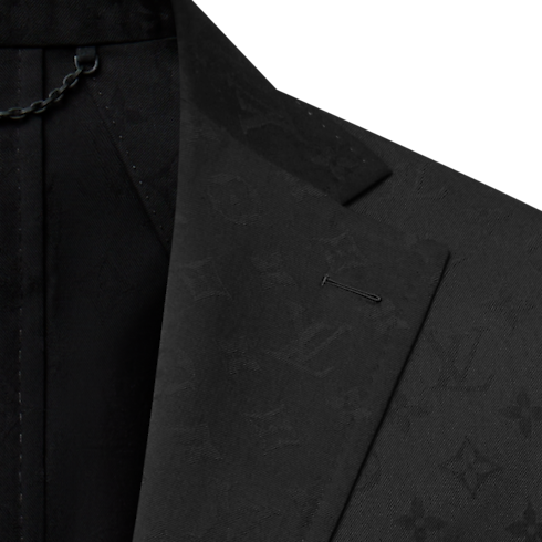 Monogram Single-Breasted Napolitana Jacket in Men's Ready-to-Wear Blazers and Jackets collections by Louis Vuitton (Product zoom)