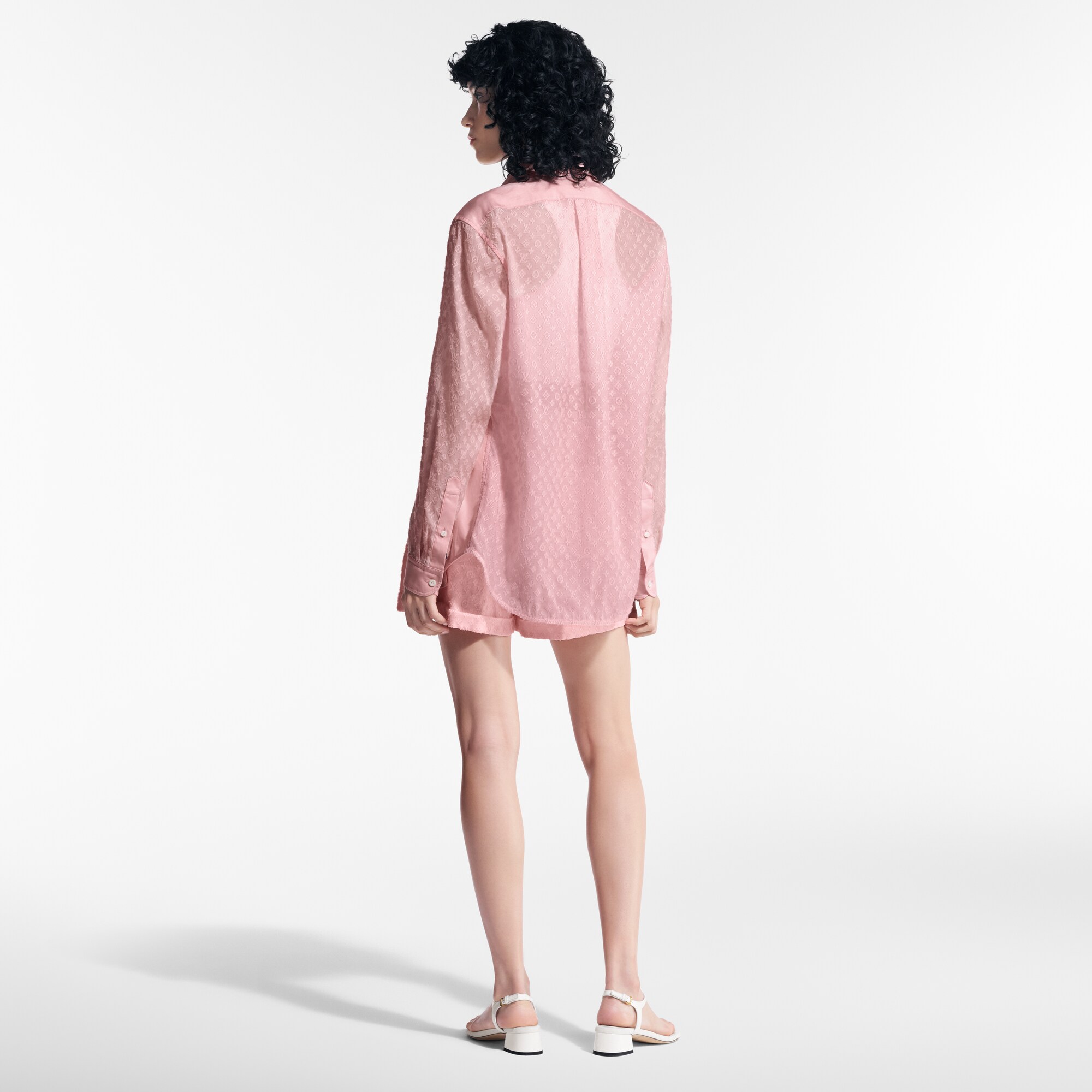 Monogram Sleeve Shirt   in Women