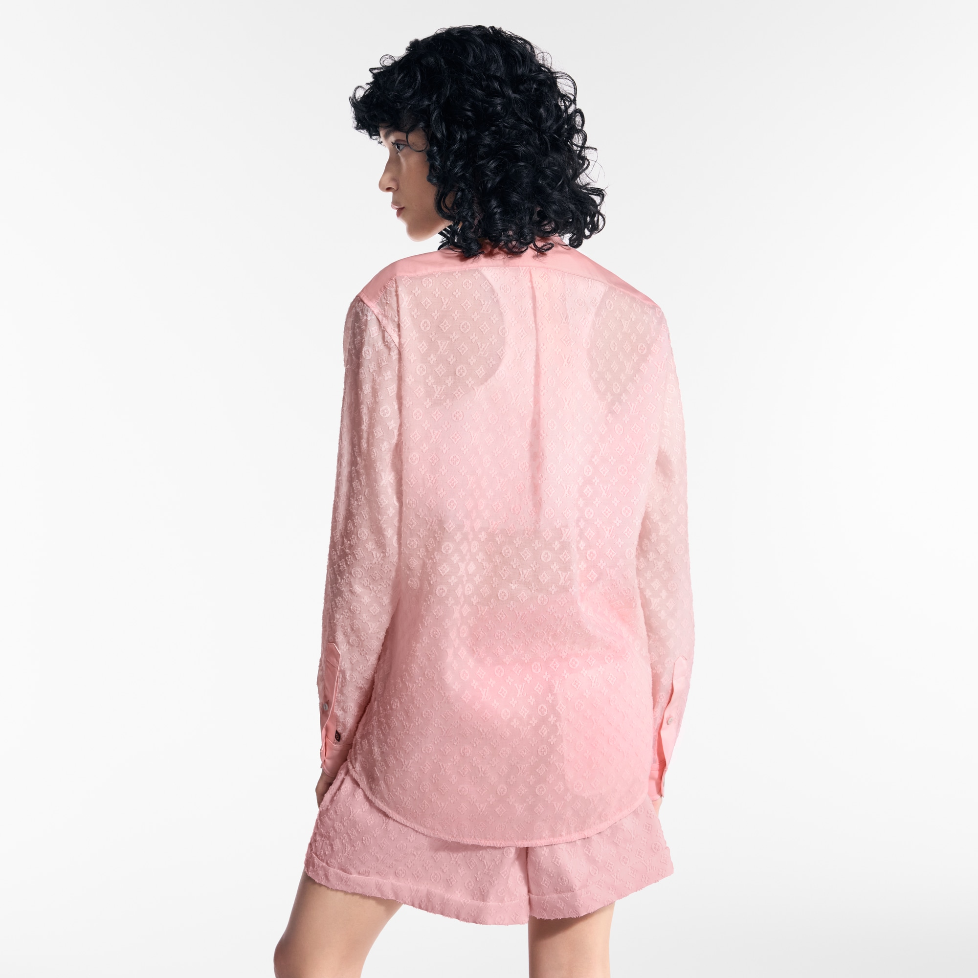 Monogram Sleeve Shirt   in Women