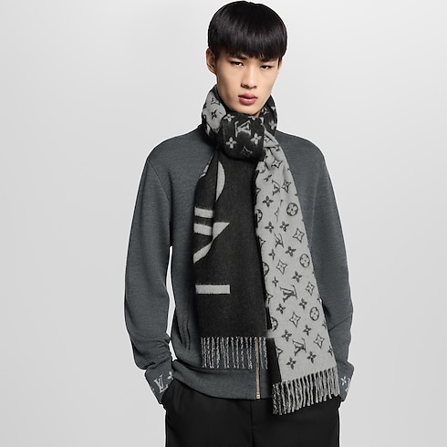 Monogram Split Scarf S00 in Men's Accessories Scarves collections by Louis Vuitton (Product zoom)