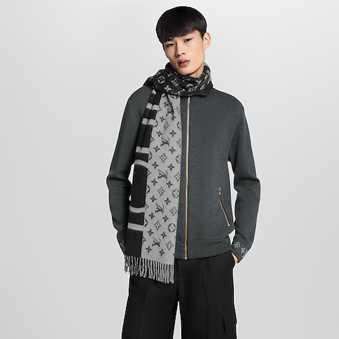 Monogram Split Scarf S00 in Men's Accessories Scarves collections by Louis Vuitton (Product zoom)
