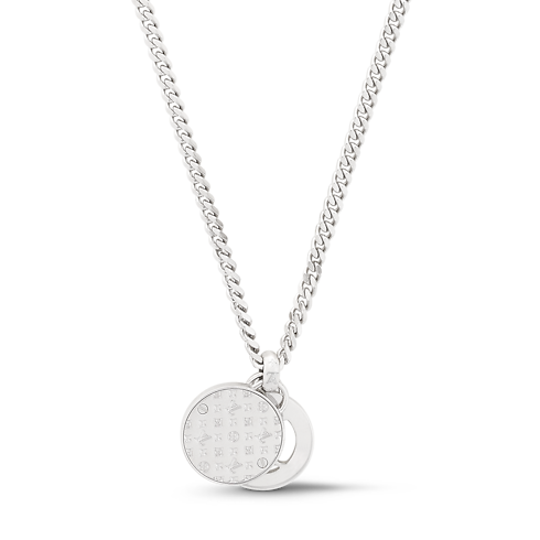 Monogram Stesia Pendant S00 in Men's Fashion Jewelry Necklaces and Pendants collections by Louis Vuitton (Product zoom)
