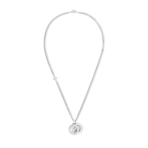 Monogram Stesia Pendant S00 in Men's Fashion Jewelry Necklaces and Pendants collections by Louis Vuitton (Product zoom)