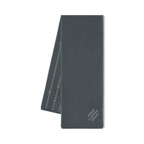 Monogram Stripes Scarf S00 in Men's Accessories Scarves collections by Louis Vuitton (Product zoom)