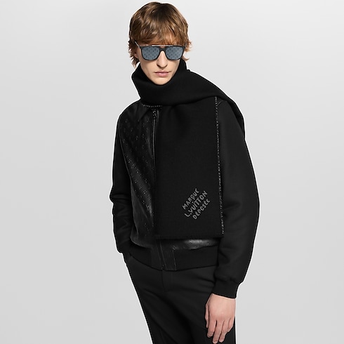 Monogram Stripes Scarf S00 in Men's Accessories Scarves collections by Louis Vuitton (Product zoom)