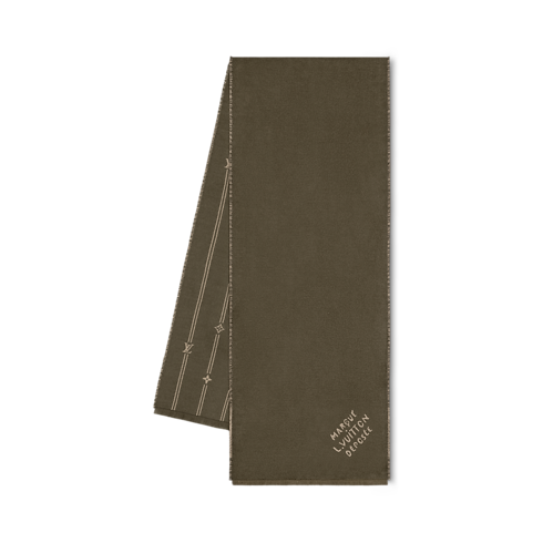 Monogram Stripes Scarf S00 in Men's Accessories Scarves collections by Louis Vuitton (Product zoom)