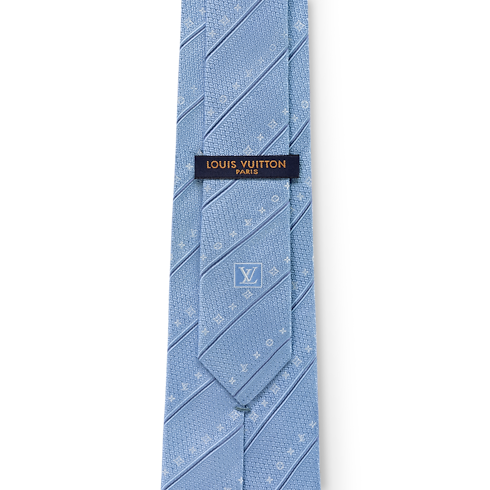 Monogram Stripes Tie S00 in Men's Accessories Ties and Pocket Squares collections by Louis Vuitton (Product zoom)