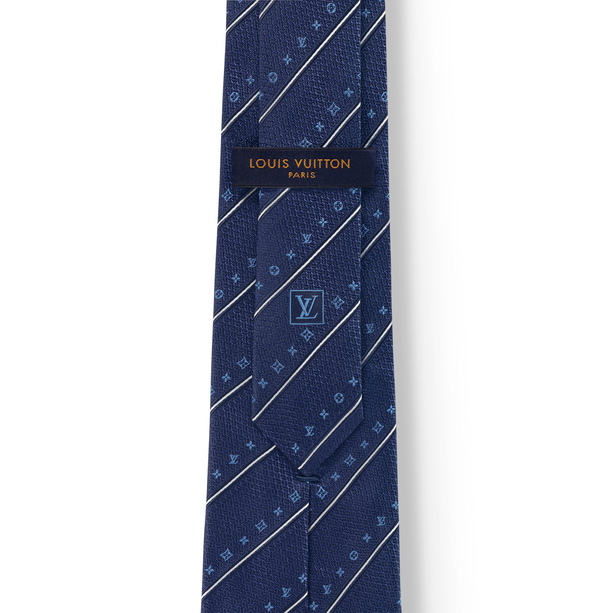 Monogram Stripes Tie S00 in Men