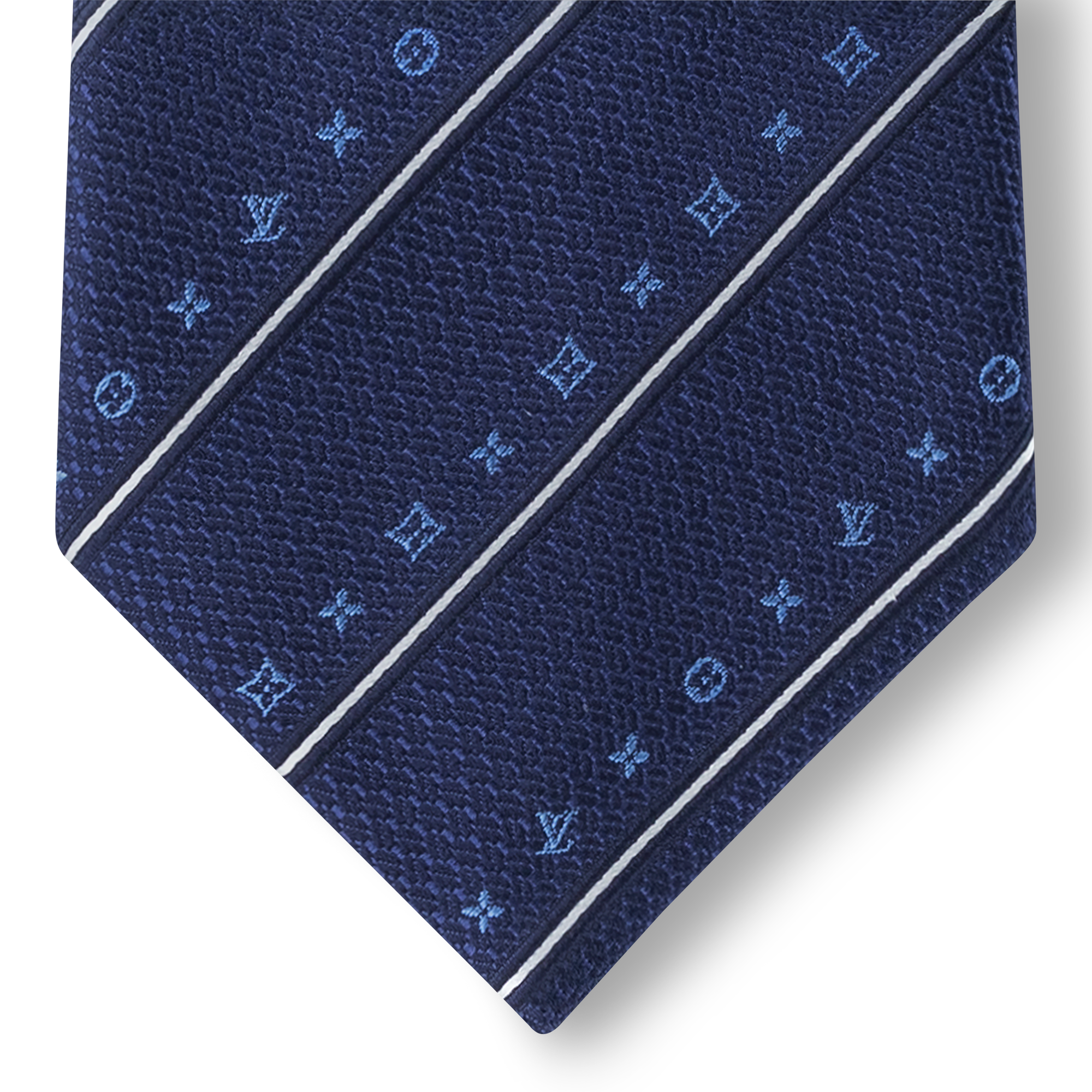 Monogram Stripes Tie S00 in Men