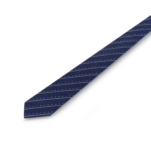 Monogram Stripes Tie S00 in Men's Accessories Ties and Pocket Squares collections by Louis Vuitton (Product zoom)