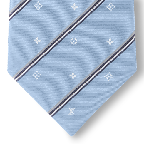 Monogram Stripes Tie S00 in Men's Accessories Ties and Pocket Squares collections by Louis Vuitton (Product zoom)