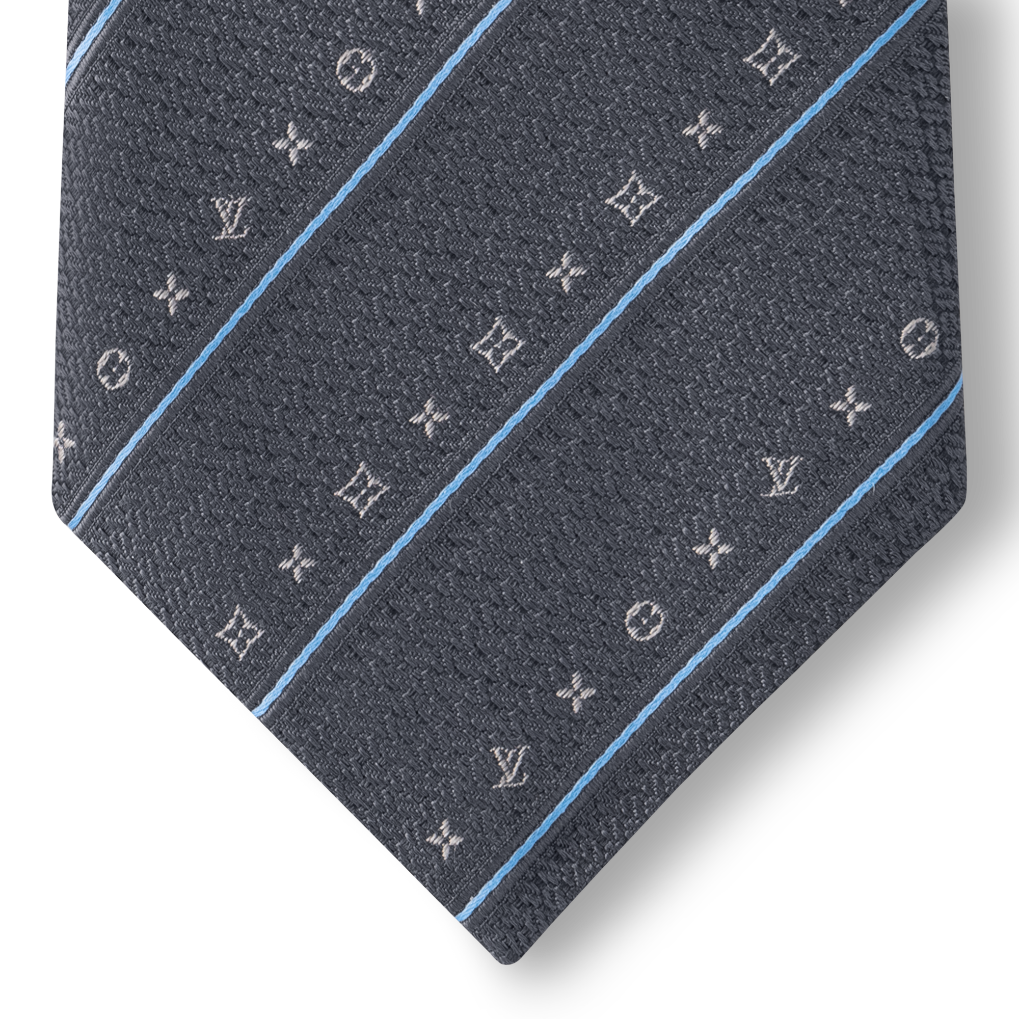 Monogram Stripes Tie S00 in Men