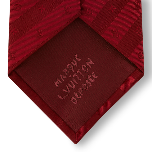 Monogram Stripy Tie S00 in New's For Men New Formal collections by Louis Vuitton (Product zoom)