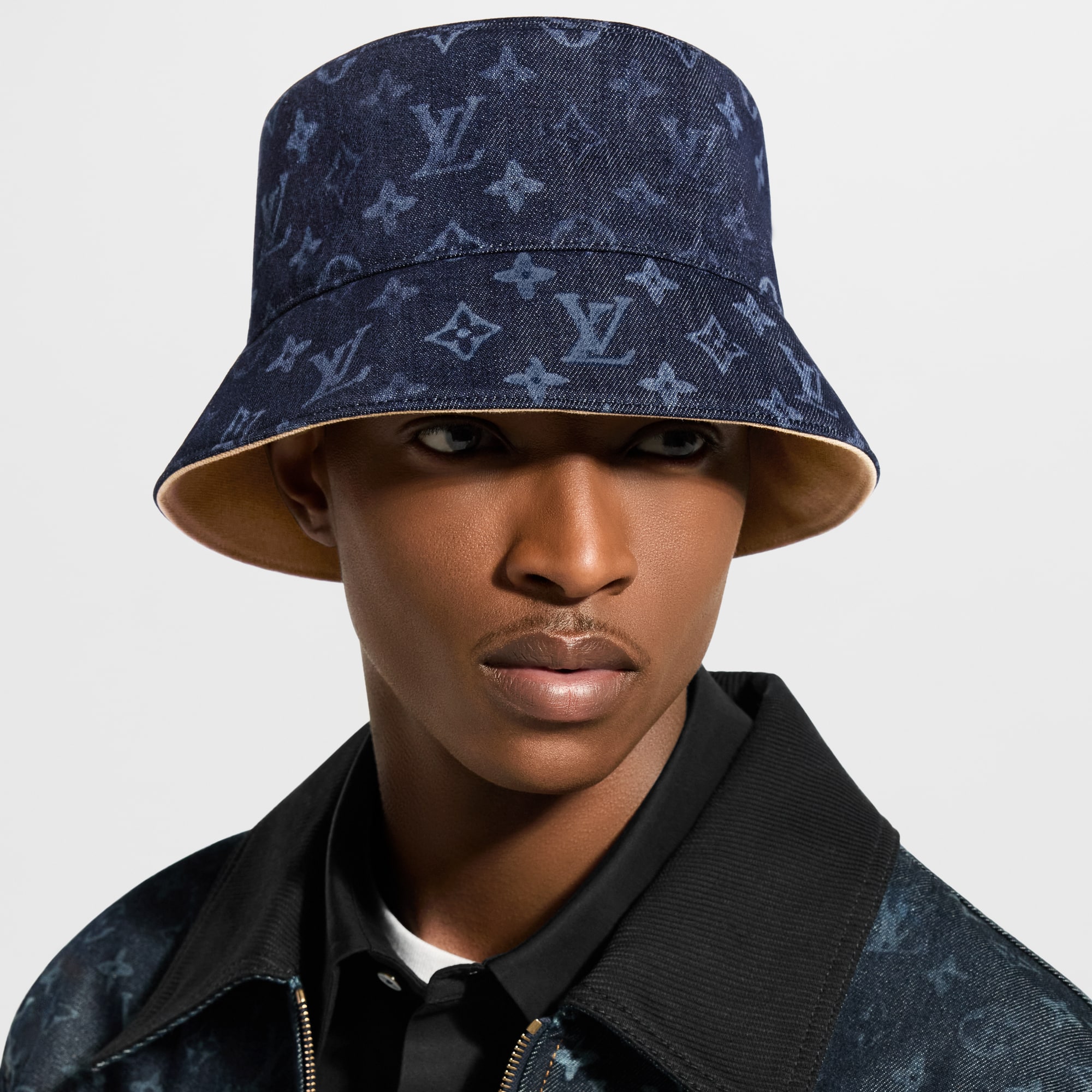 LV Smash Rain Bucket Hat S00 - Gifts for Him M7725L | LOUIS VUITTON