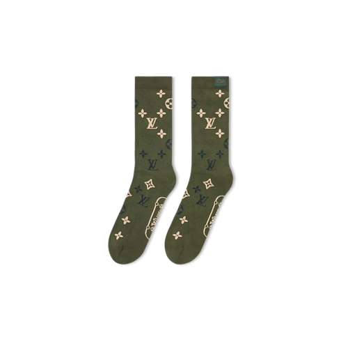 Monogram Surplus Socks S00 in Men's Accessories Home Textile collections by Louis Vuitton (Product zoom)