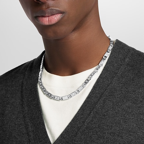 Monogram Tied Up Necklace S00 in Men's Fashion Jewelry All Fashion Jewelry collections by Louis Vuitton (Product zoom)