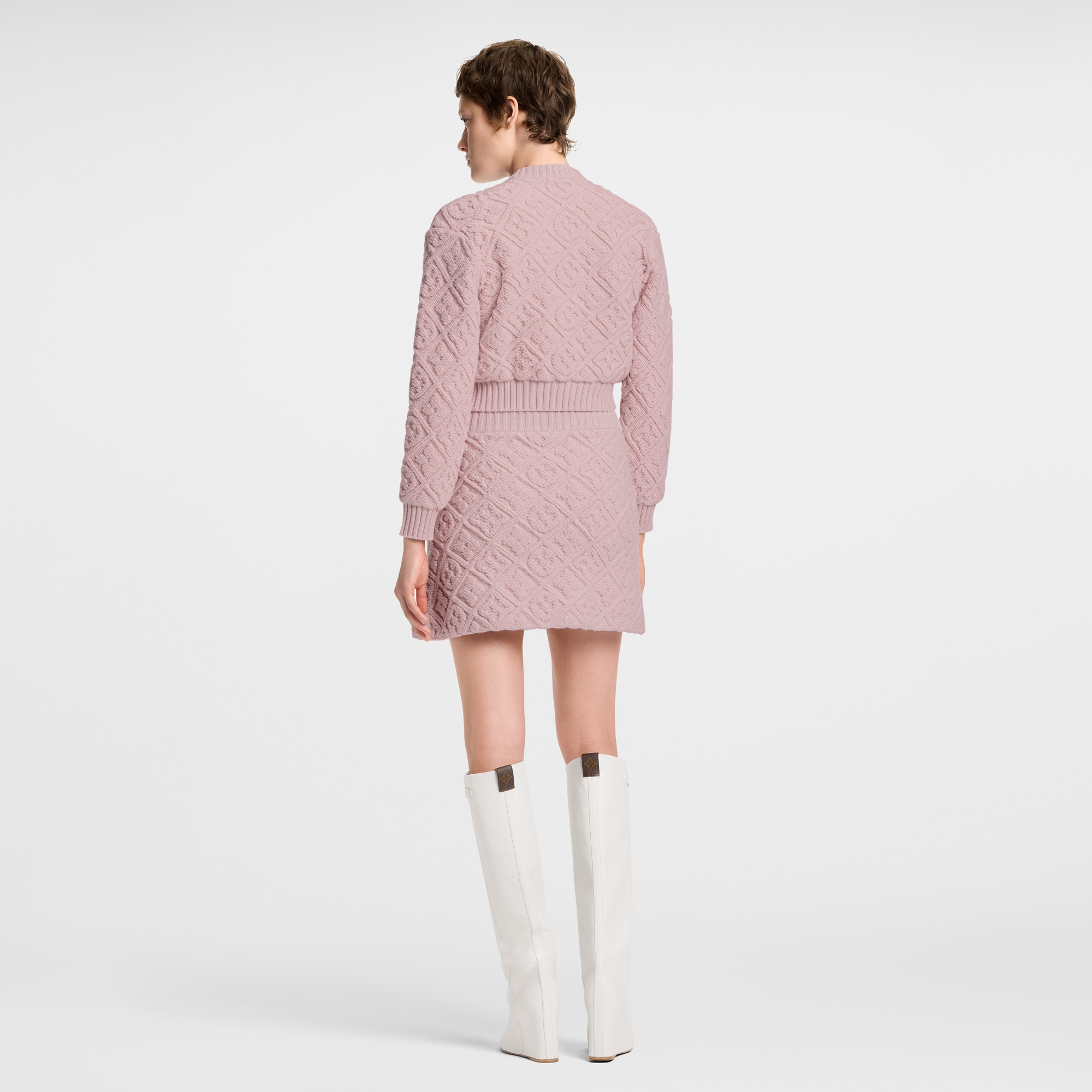 Monogram Toweling Mini Skirt  in Women
