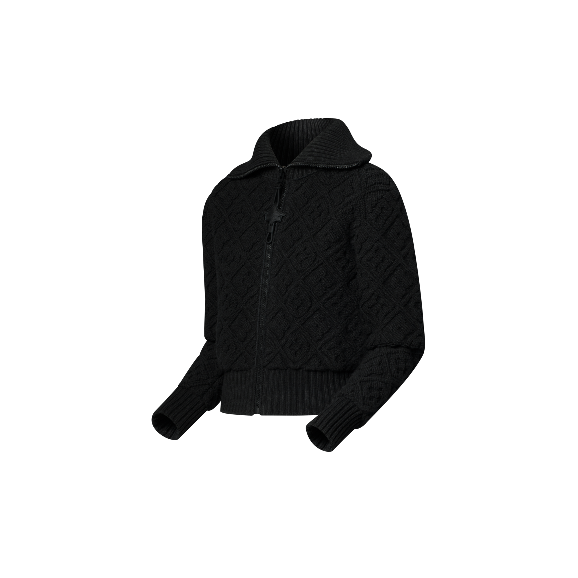 Monogram Toweling Zip-Up Jacket  in Women