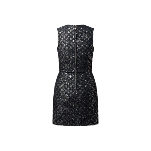 Monogram Tweed Fitted Dress in Women's Ready-to-Wear Dresses collections by Louis Vuitton (Product zoom)