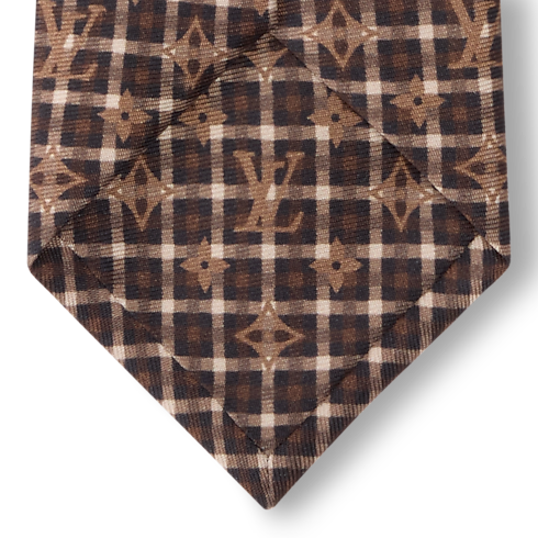 Monogram Windowpane Tie S00 in Men's Accessories All Accessories collections by Louis Vuitton (Product zoom)