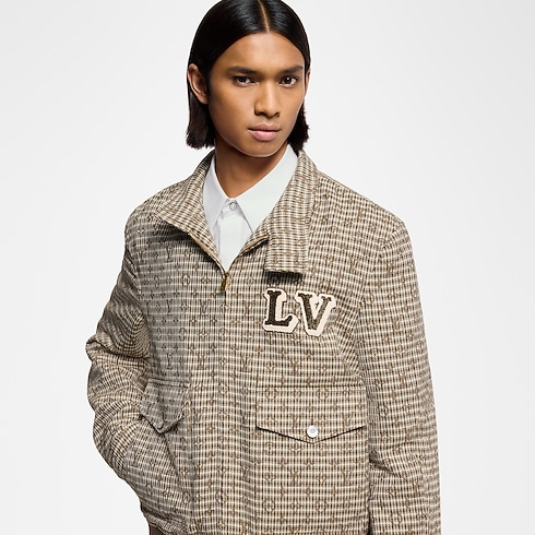 Monogram Wool Harrington Blouson in Men's Ready-to-Wear Outerwear and Coats collections by Louis Vuitton (Product zoom)