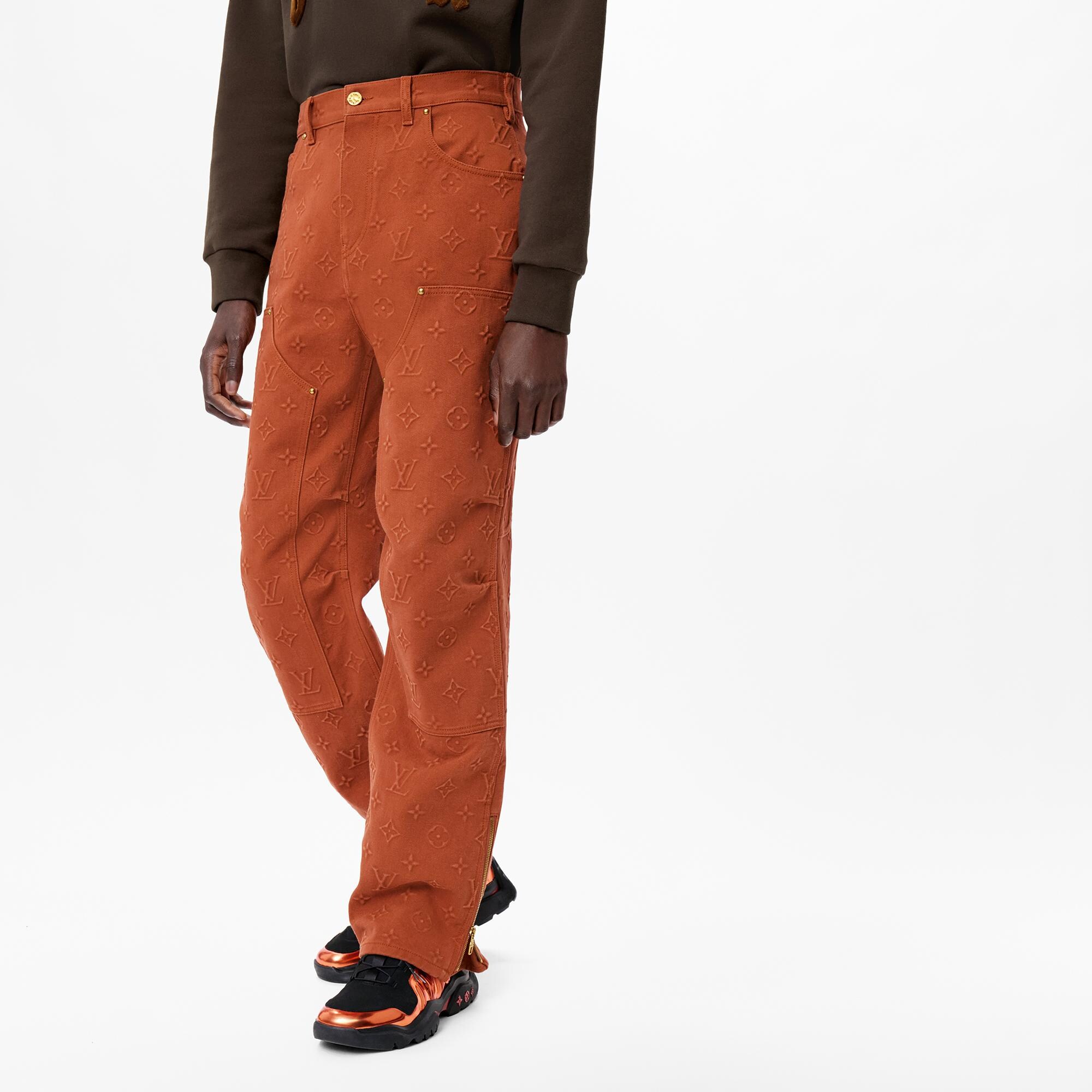 Monogram Workwear Denim Trousers 